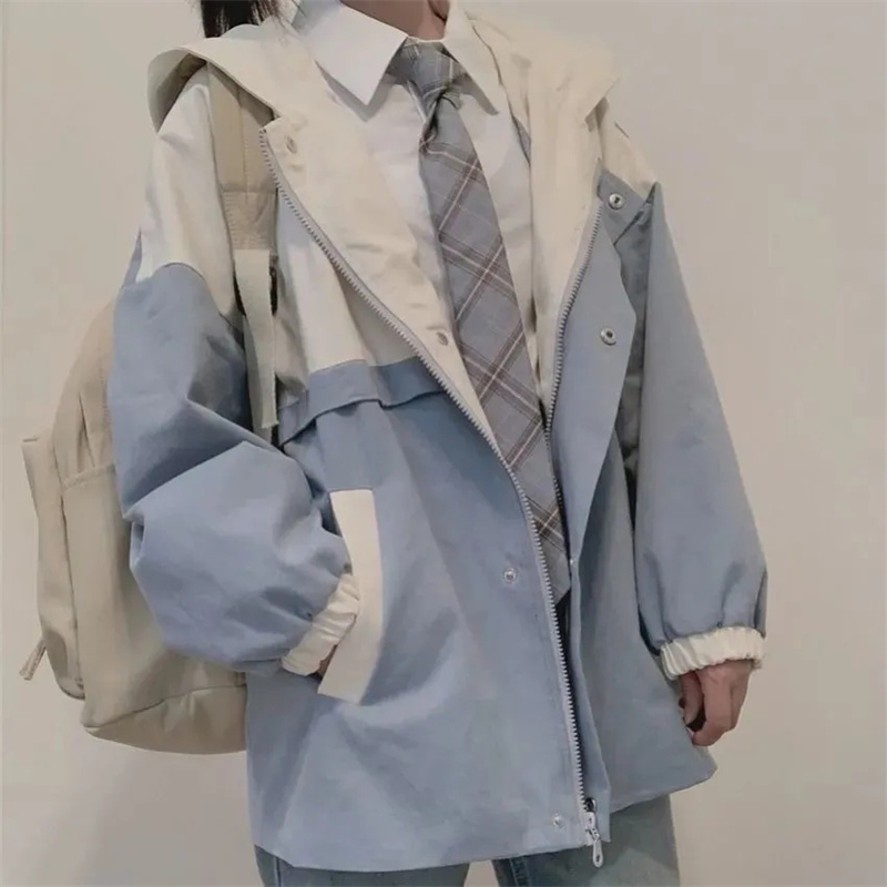 Trench Coat Formal - Women Long Sleeves Work Clothes Jacket