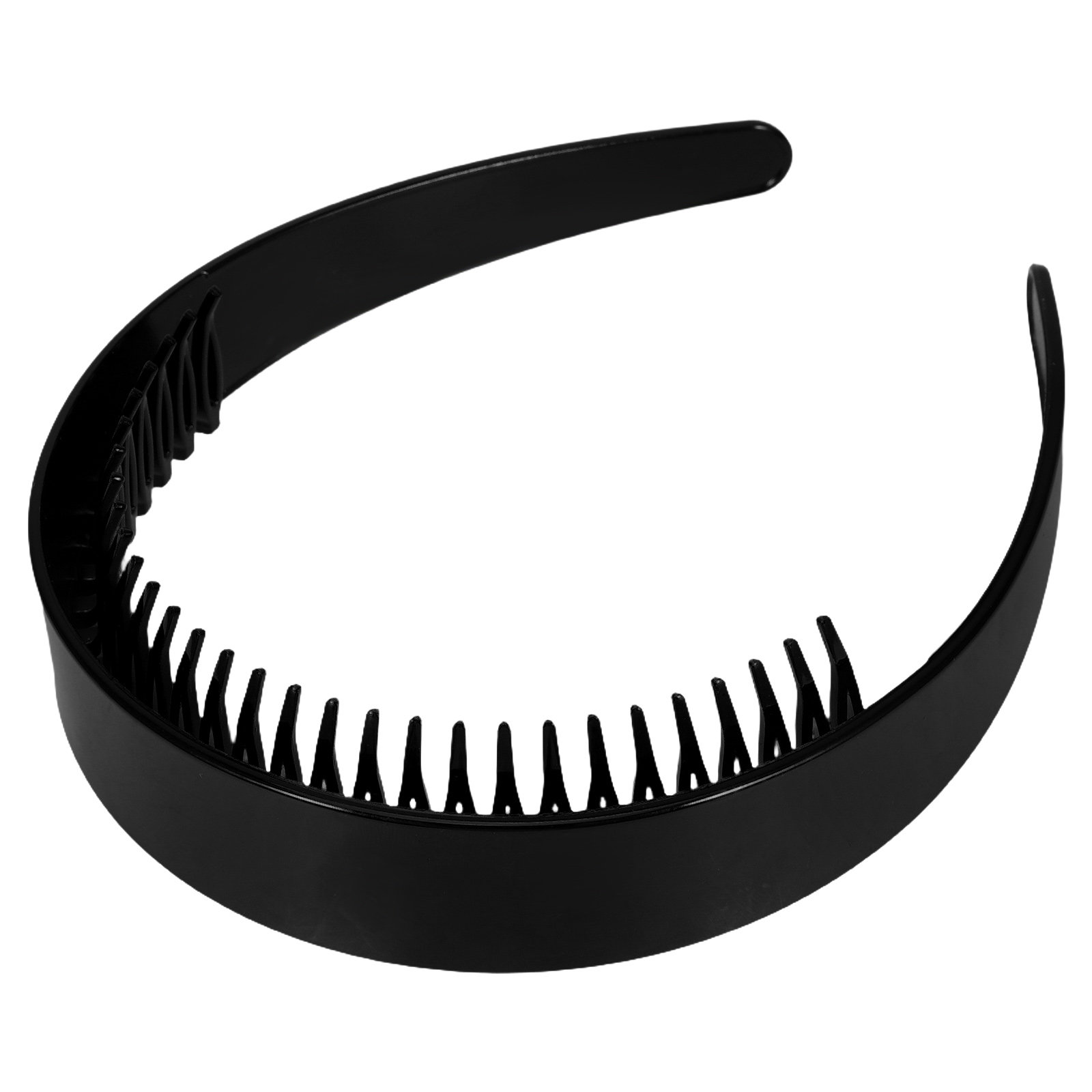 Large Women'S Formal Wear - Wide Tooth Hairband for Women Black