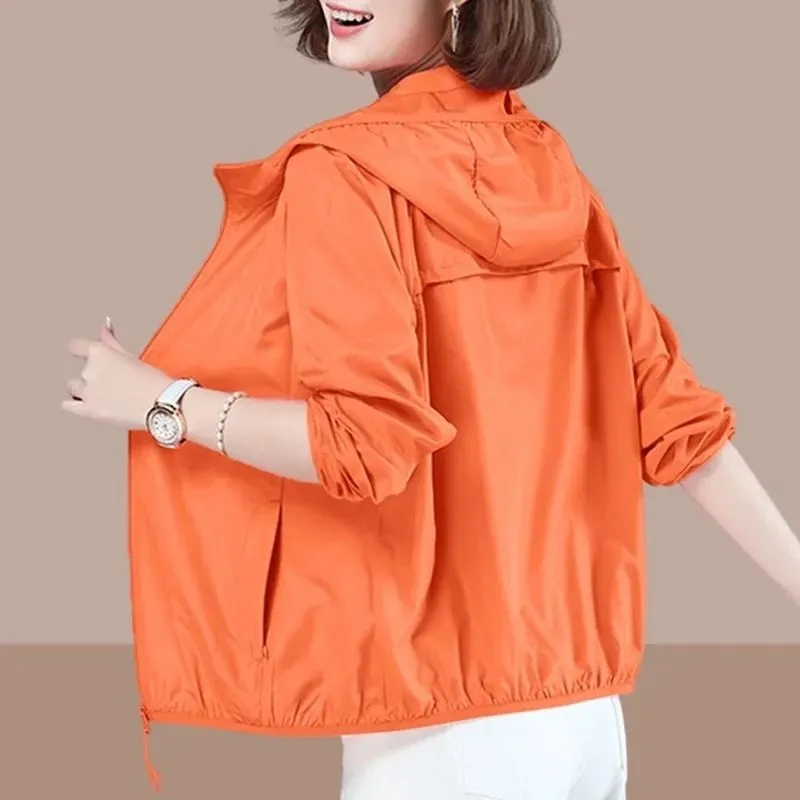 Large Women'S Formal Wear - Sunscreen Women's Coat Summer Thin 2027New
