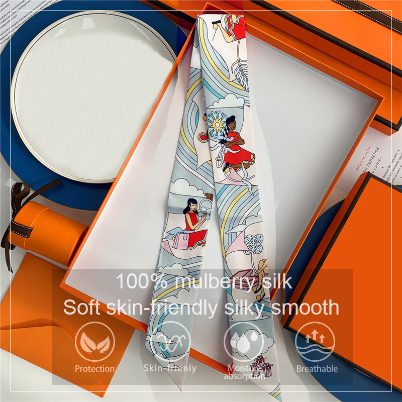 Women 100% Mulberry Silk Scarf - đánh giá và giá Scarf Silk Neck