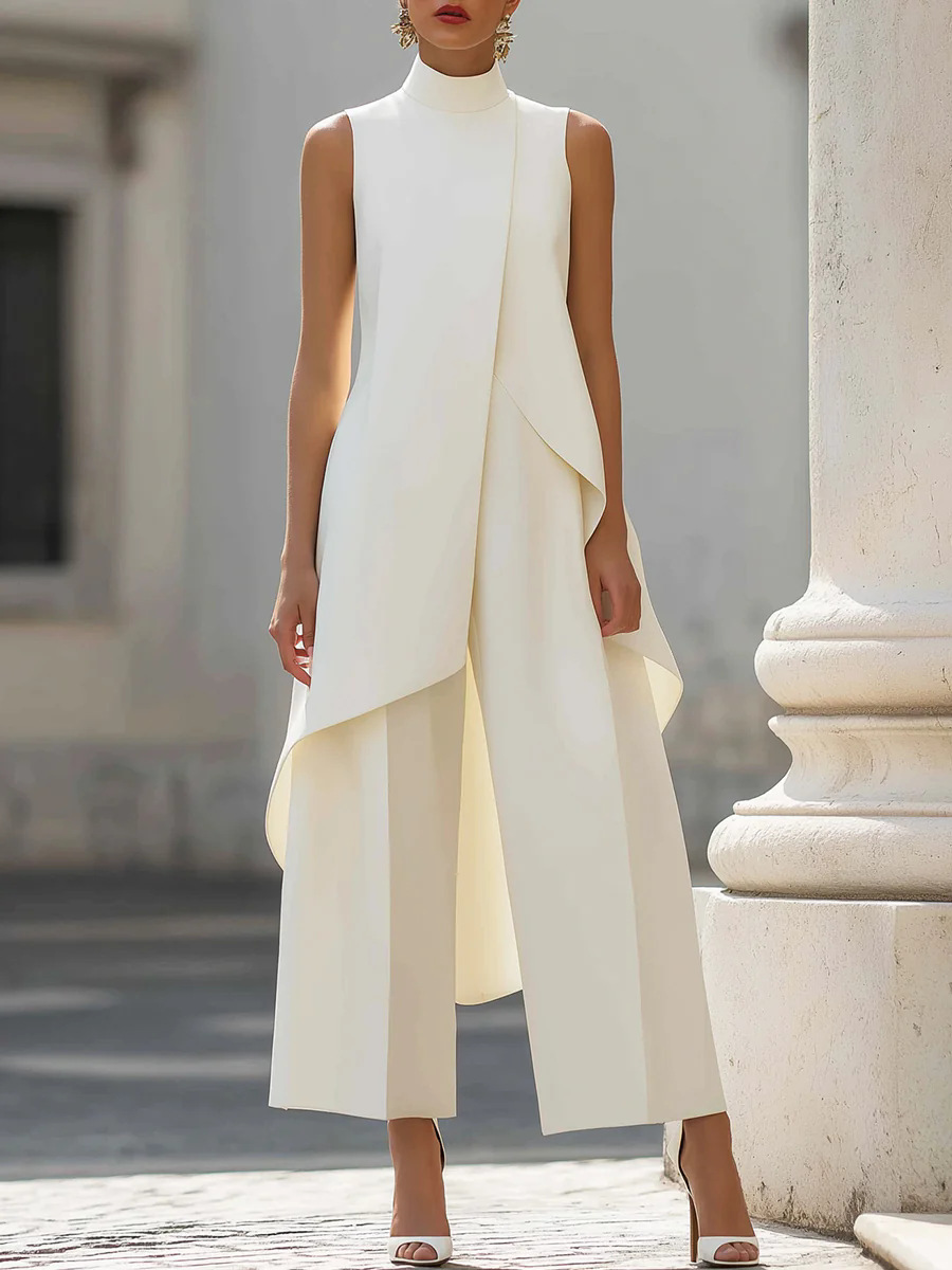 Women Stand Neck Sleeveless La - đánh giá và giá Women'S Formal Wear Pants