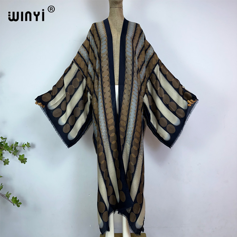 WINYI Kimono Summer Geometric  - đánh giá và giá Young Women'S Formal Wear
