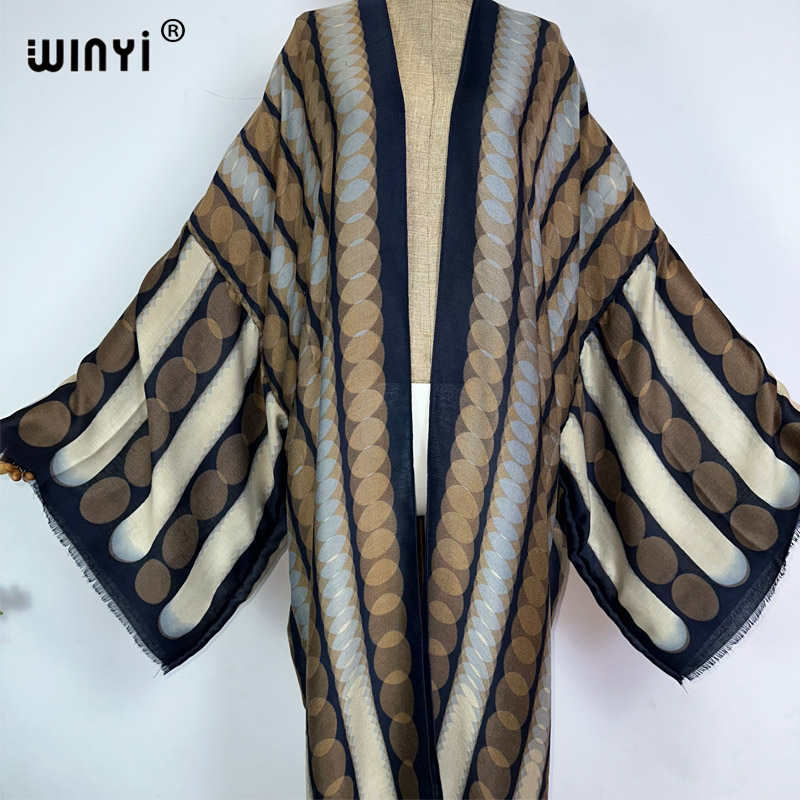 WINYI Kimono Summer Geometric  - đánh giá và giá Young Women'S Formal Wear