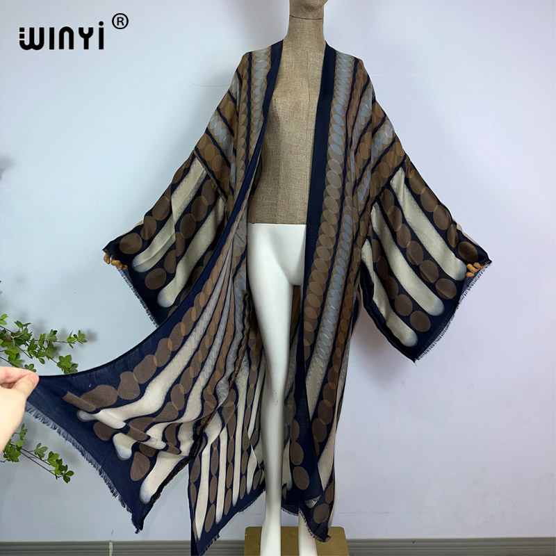 WINYI Kimono Summer Geometric  - đánh giá và giá Young Women'S Formal Wear
