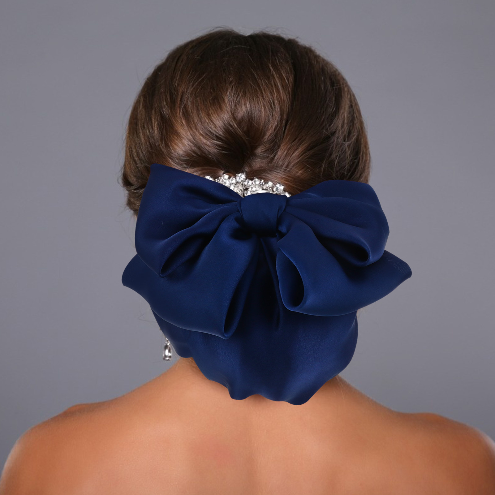 Large Bow Hairnet Bun Cover fo - đánh giá và giá Large Women'S Formal Wear