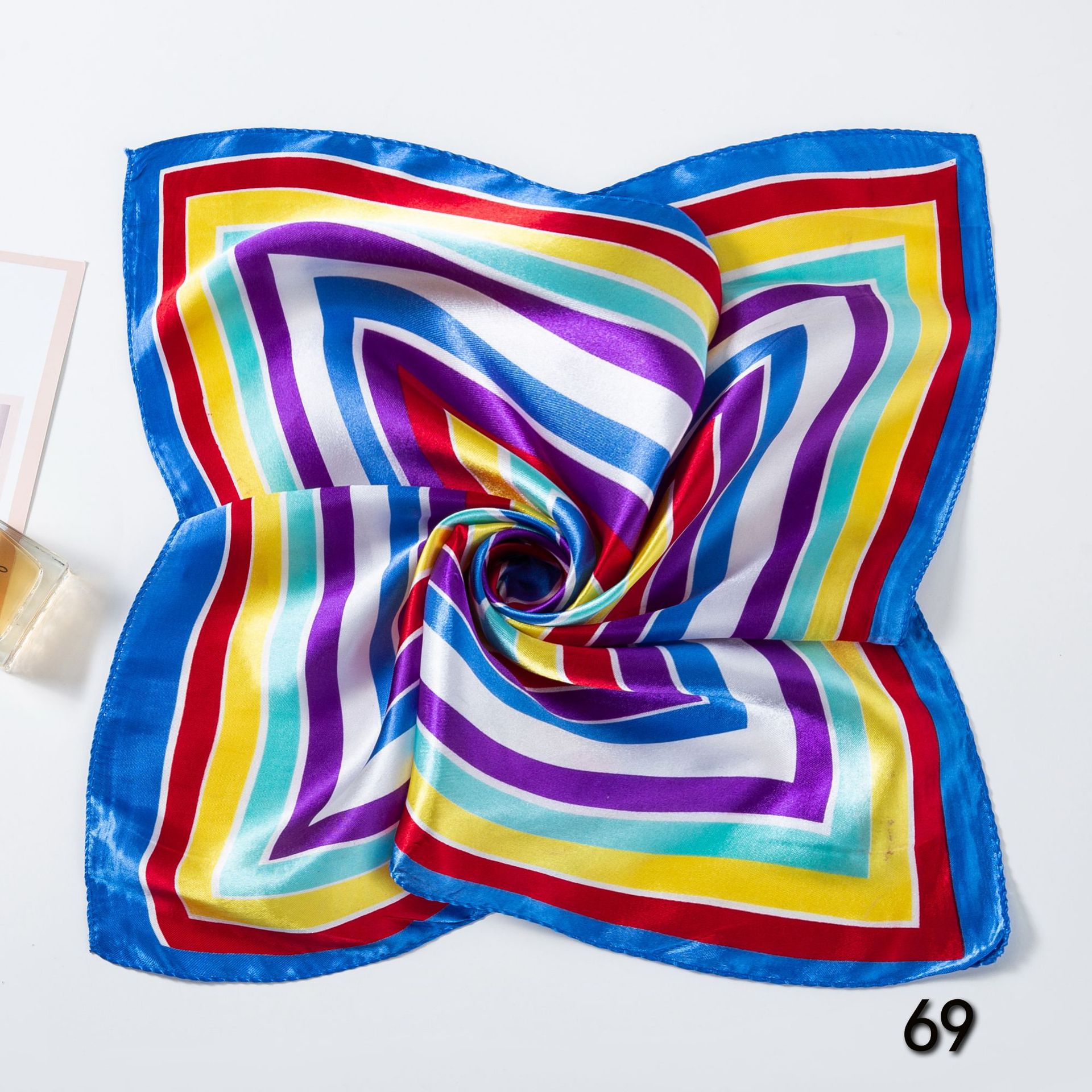 50*50cm Square Silk Scarves Sc - đánh giá và giá Scarf Silk Neck