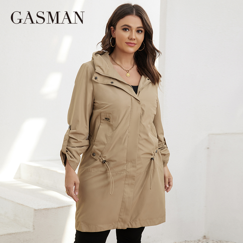 GASMAN Thu Áo Khoác Dài Plus  - đánh giá và giá Trench Coat Formal