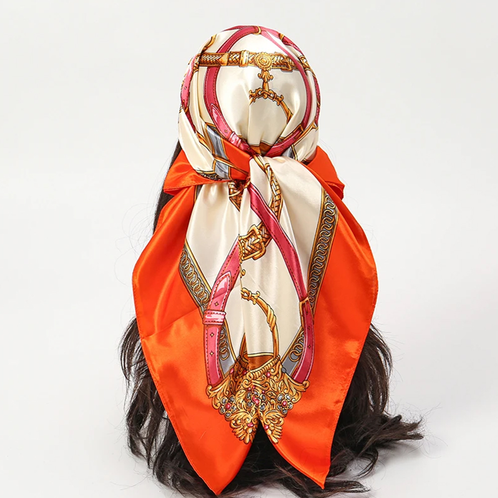 Fashion Scarves 90*90cm Women  - đánh giá và giá Scarf Silk Neck
