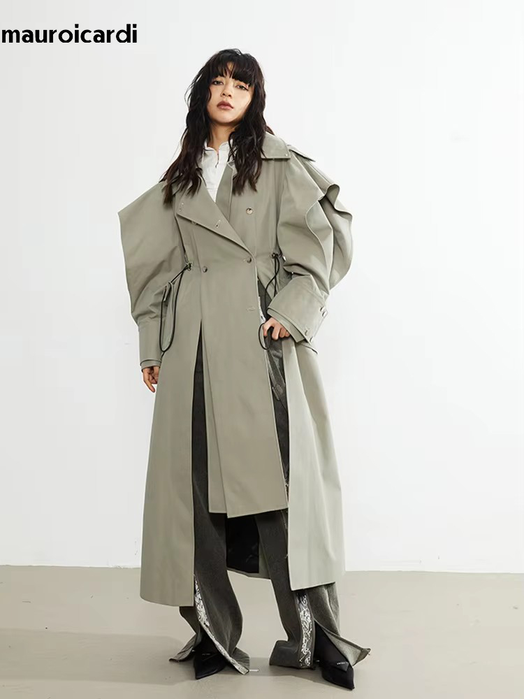 Mauroicardi Spring Long Oversi - đánh giá và giá Trench Coat Formal