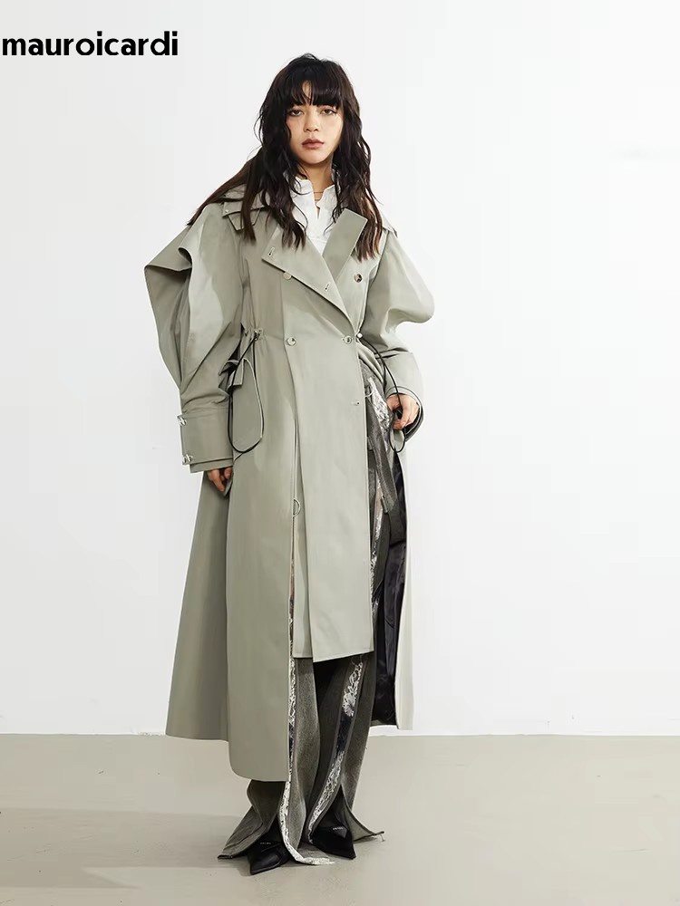 Mauroicardi Spring Long Oversi - đánh giá và giá Trench Coat Formal