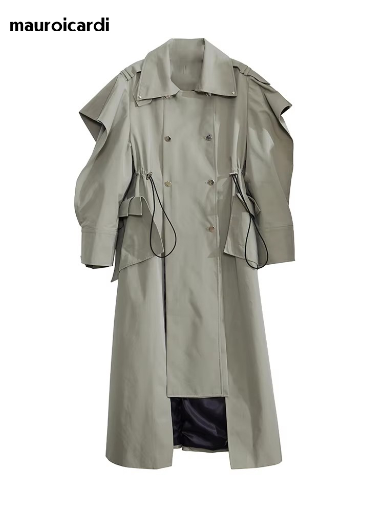 Mauroicardi Spring Long Oversi - đánh giá và giá Trench Coat Formal