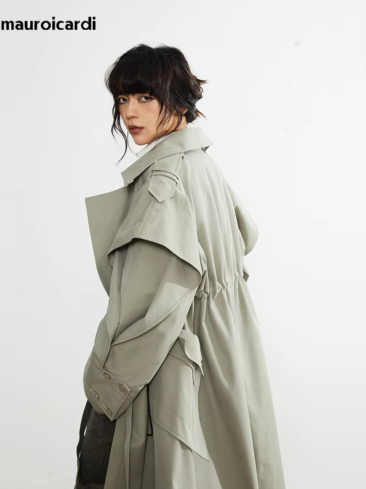 Mauroicardi Spring Long Oversi - đánh giá và giá Trench Coat Formal