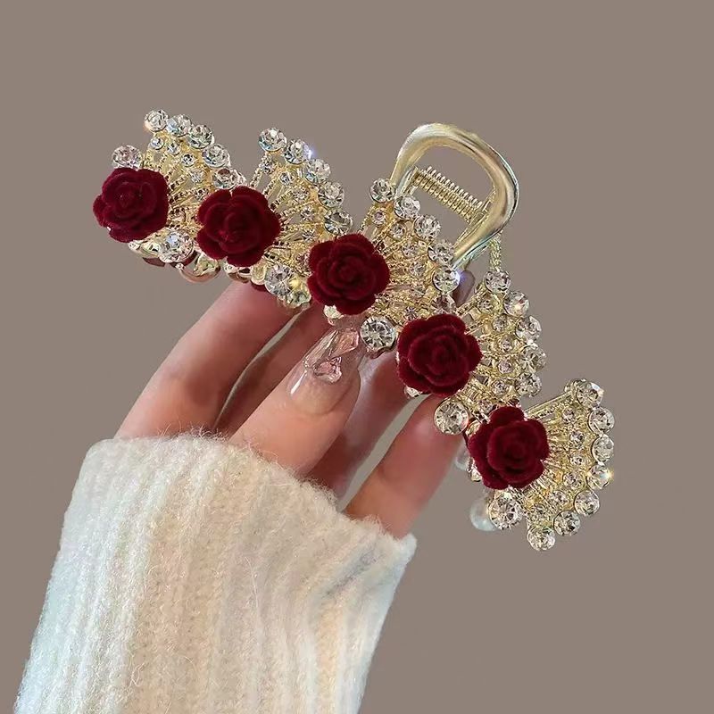Vintage Red Floral Rhinestone  - đánh giá và giá Large Women'S Formal Wear
