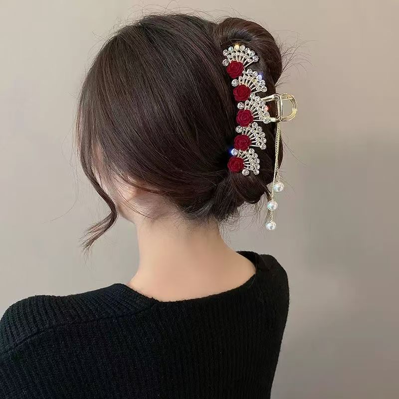 Vintage Red Floral Rhinestone  - đánh giá và giá Large Women'S Formal Wear