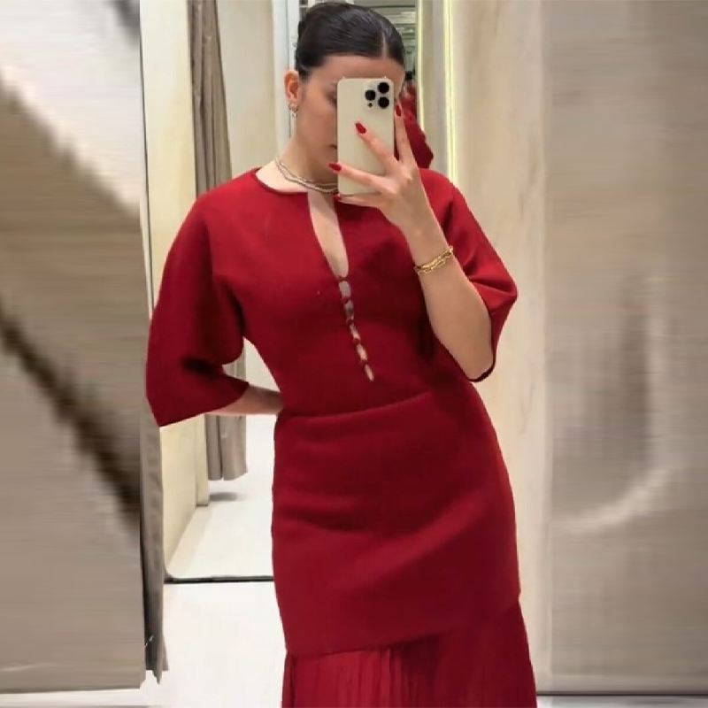 Women's Elegant Burgundy Pleat - đánh giá và giá Women'S Formal Evening Wear Tops
