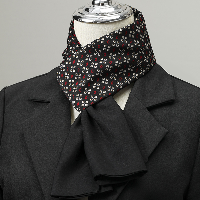 Men's Scarf Imitation Silk Nec - đánh giá và giá Scarf Silk Neck