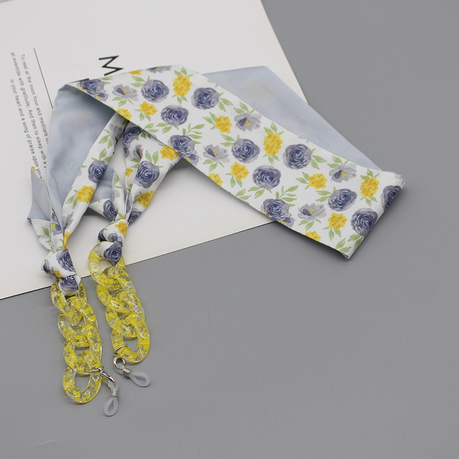 Bohemia Print Silk Scarf Glass - đánh giá và giá Scarf Silk Neck