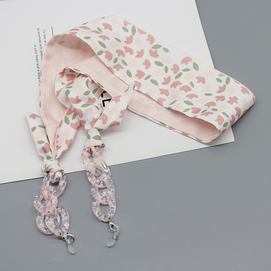 Bohemia Print Silk Scarf Glass - đánh giá và giá Scarf Silk Neck