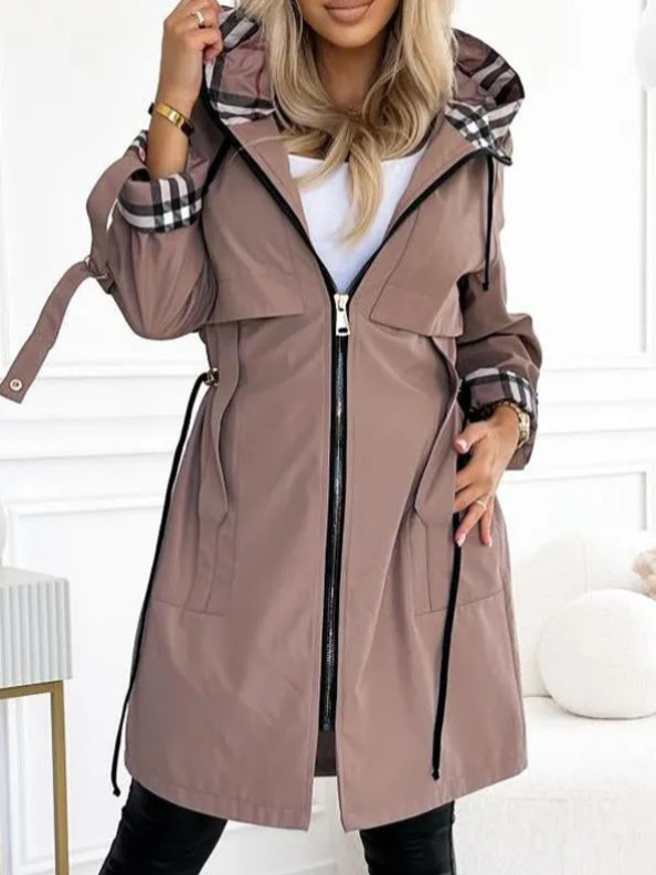 Fashion Trench Coat Woman Autu - đánh giá và giá Trench Coat Formal