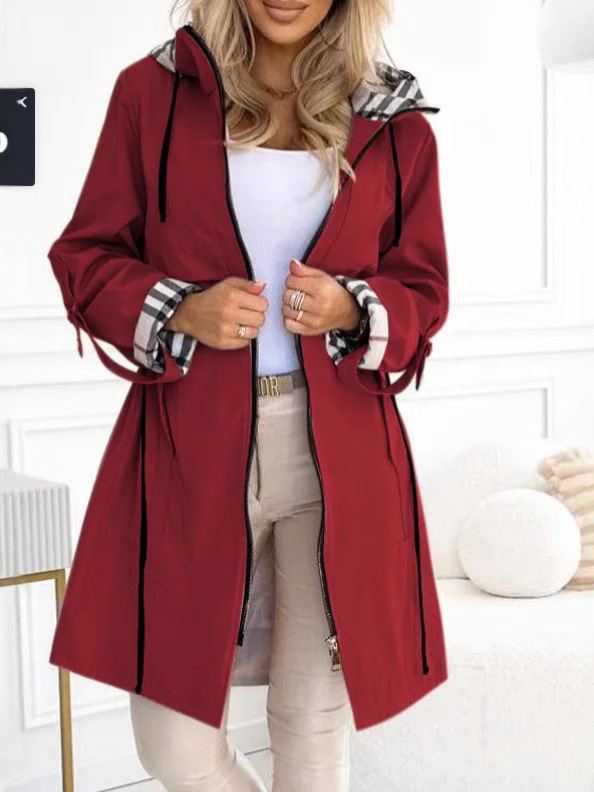 Fashion Trench Coat Woman Autu - đánh giá và giá Trench Coat Formal