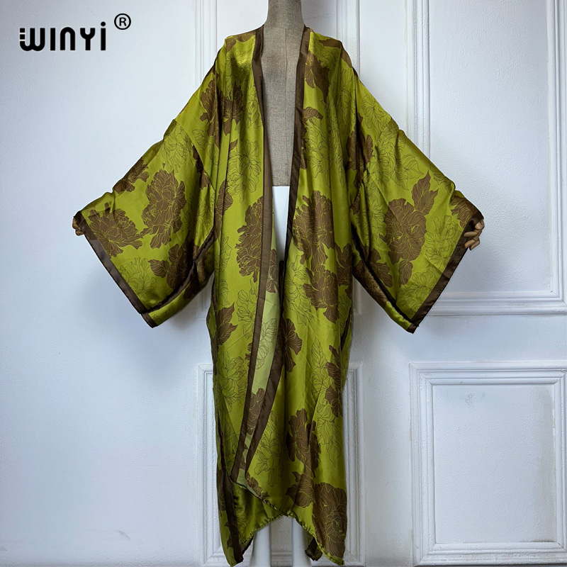 WINYI Africa boho print Kimono - đánh giá và giá Young Women'S Formal Wear