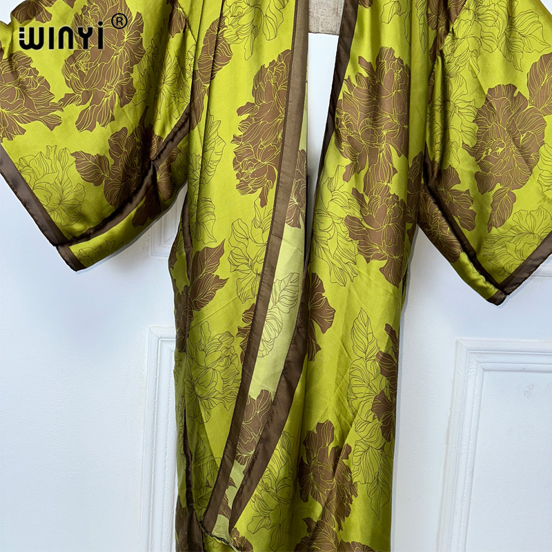 WINYI Africa boho print Kimono - đánh giá và giá Young Women'S Formal Wear