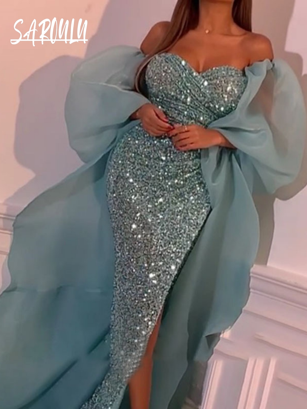 Sexy Sweetheart Neck 2-pieces  - đánh giá và giá Women Formal Wear On Sale