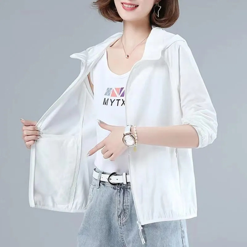 Sunscreen Women's Coat Summer  - đánh giá và giá Large Women'S Formal Wear