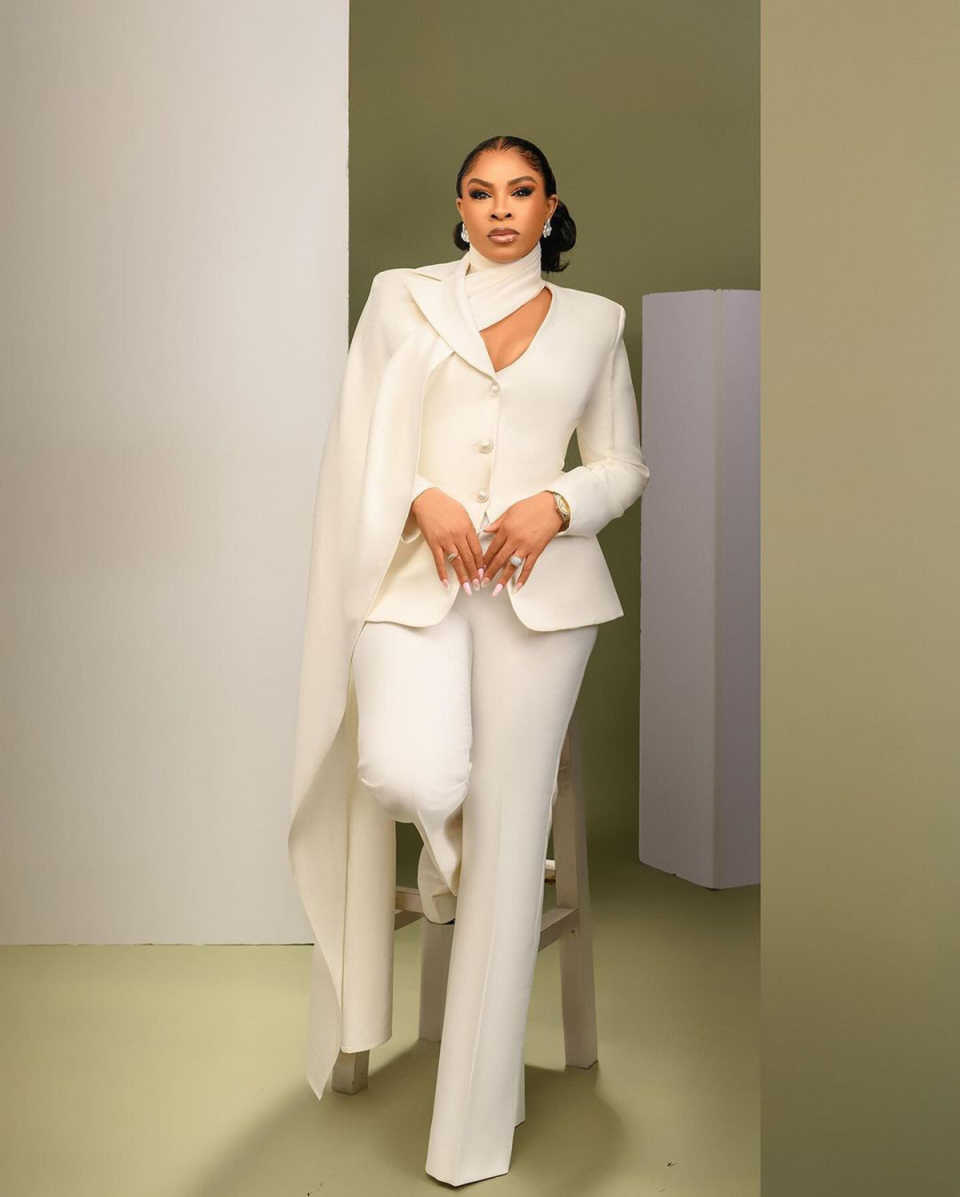 Designer Women Pants Suits Cus - đánh giá và giá Women Formal Wear With Tie